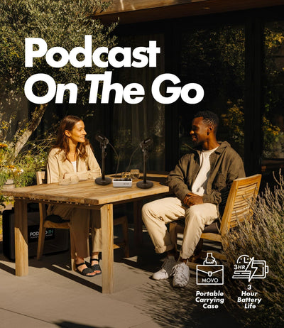 Movo PodPro — Portable Podcasting Bundle for 2